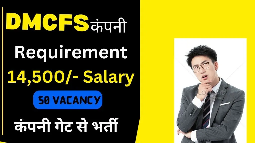 DMCFS Company Job Vacancy 2024