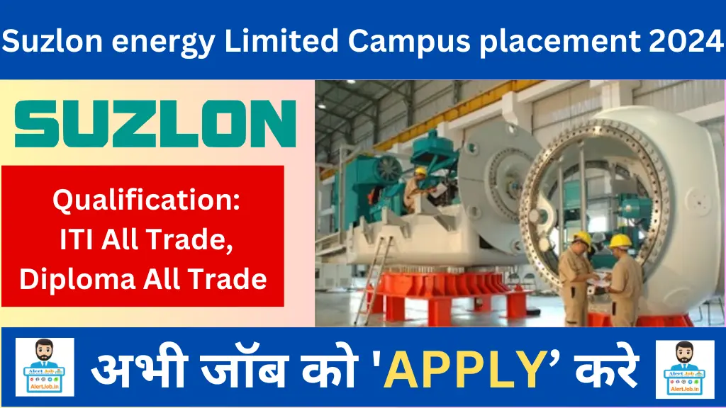 Suzlon energy ltd anantapur andhra pradesh Job vacancy 2024