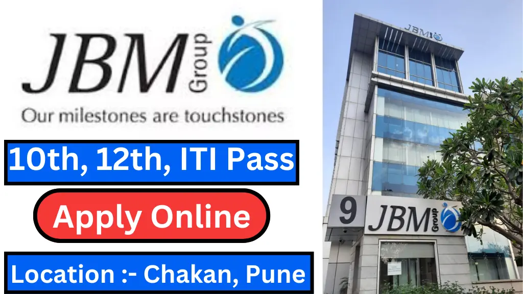 JBM Auto Company Job Recruitment 2024