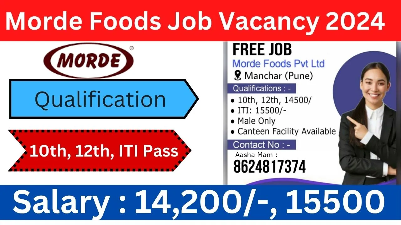 Morde Foods Job Vacancy 2024