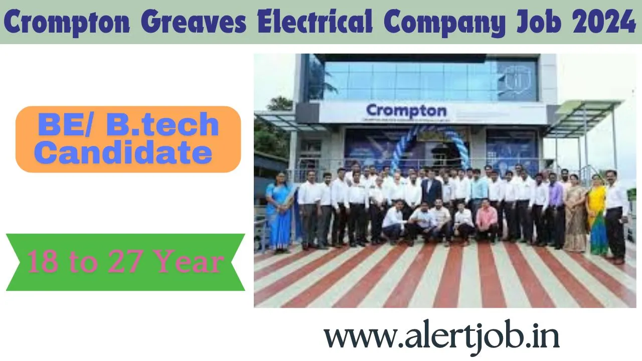 Crompton Greaves Electrical Company Job 2024