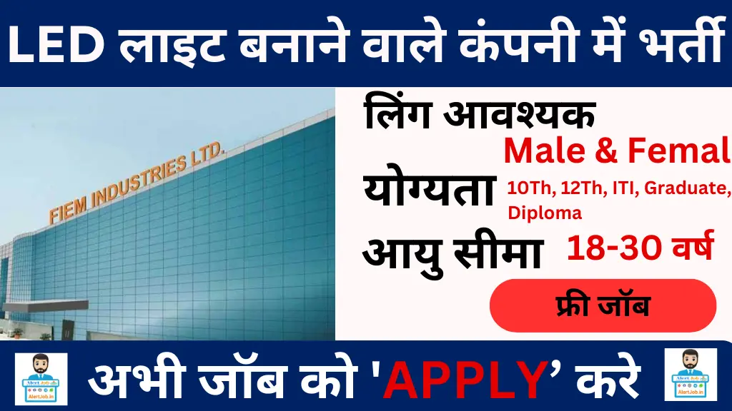 Fiem Industries Job Recruitment 2024