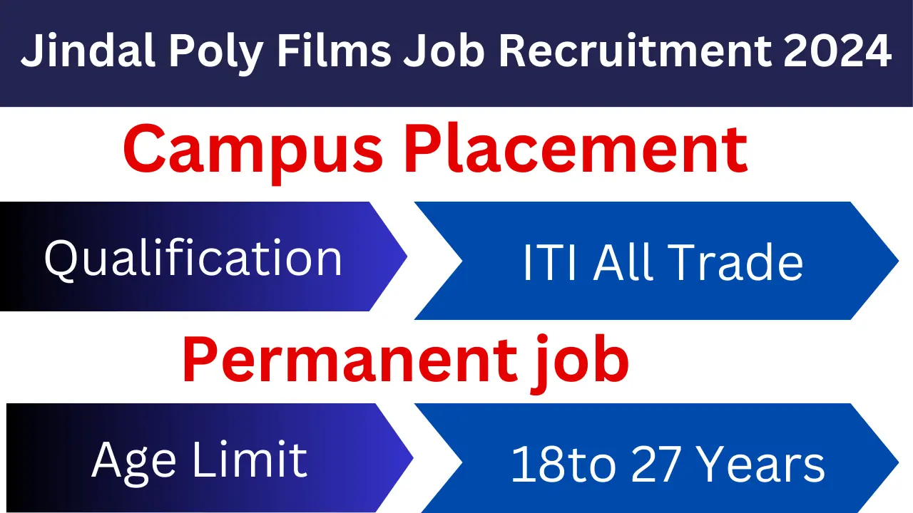 Jindal Poly Films Job Recruitment 2024