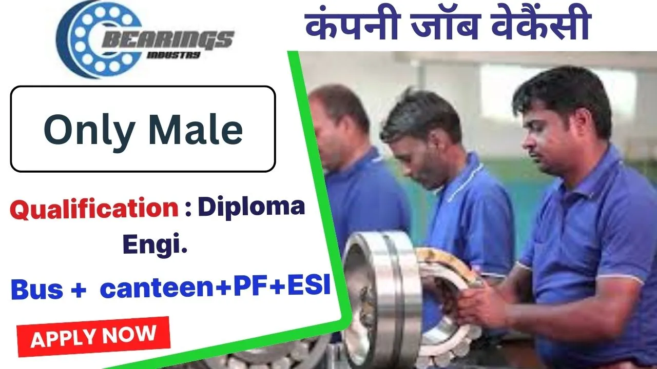 Bearing Manufacturing Company Job Vacancy 2024