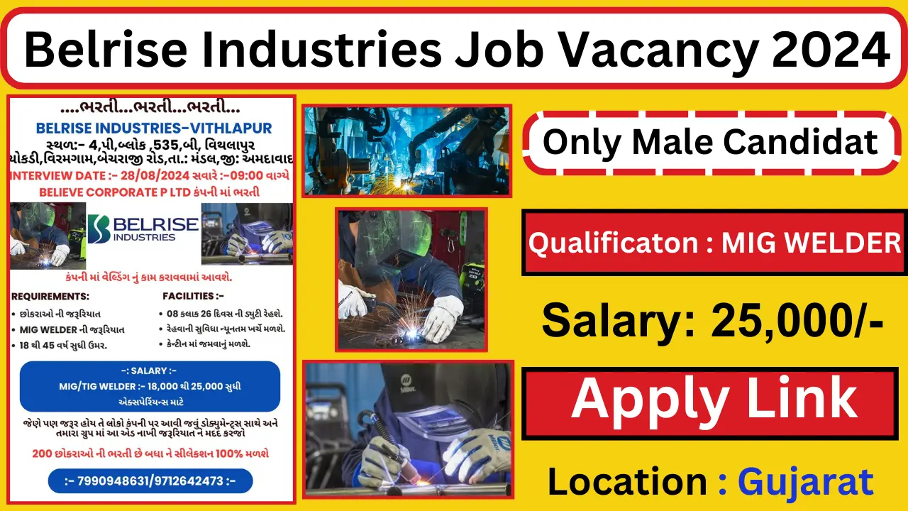 Belrise Industries Job Vacancy 2024