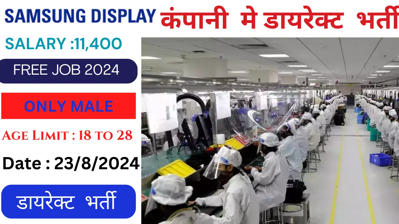 Samsung Display Noida jobs