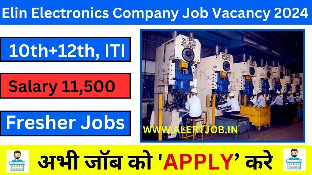 Elin Electronics Company Job Vacancy 2024