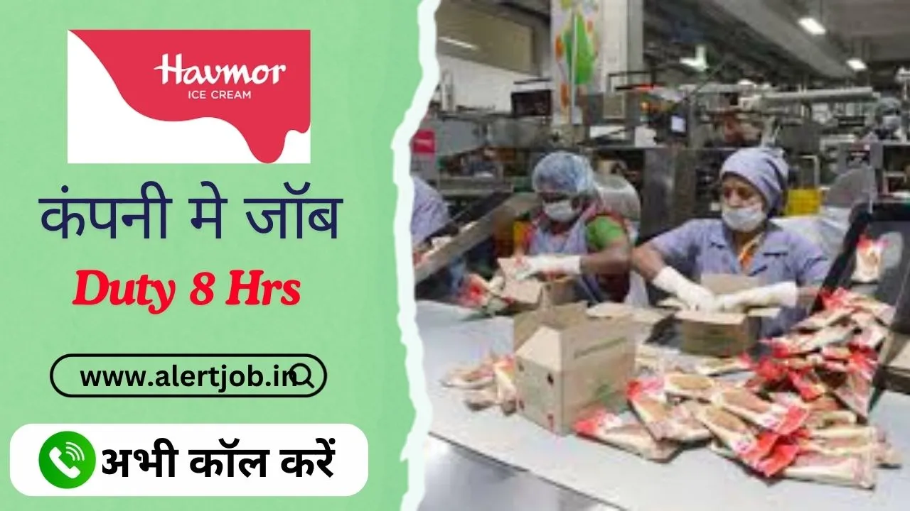 Havmor Ice Cream Company Job Vacancy 2024